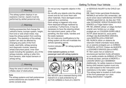 2025 Vauxhall Corsa Owner's Manual | English