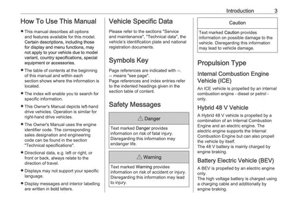 2025 Vauxhall Corsa Owner's Manual | English