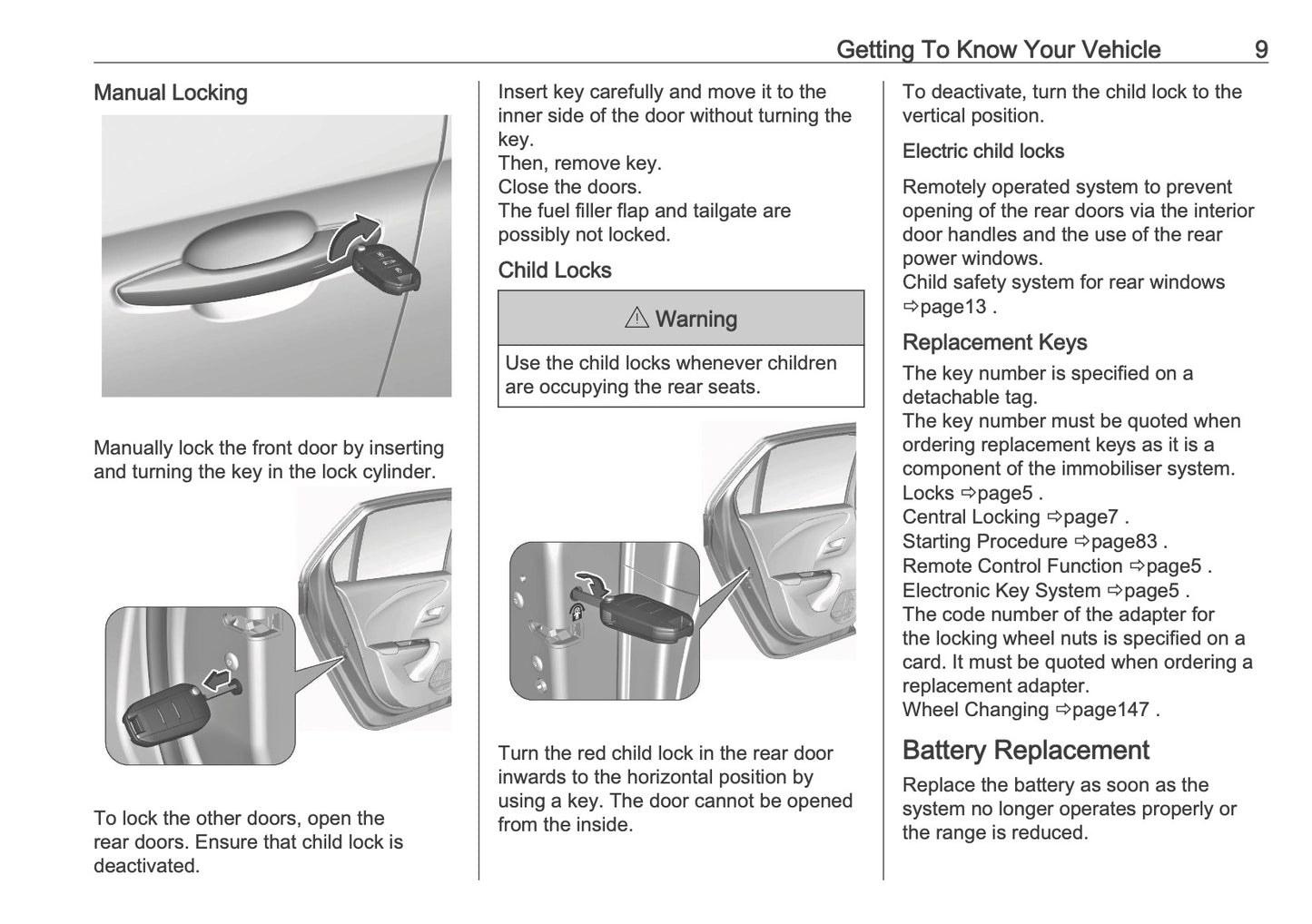 2025 Vauxhall Corsa Owner's Manual | English