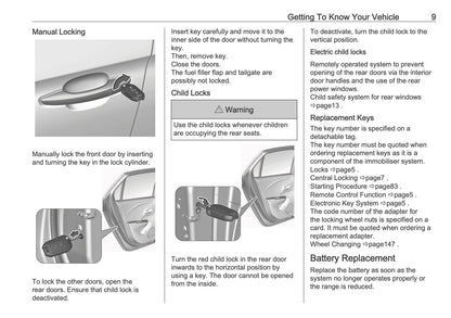2025 Vauxhall Corsa Owner's Manual | English