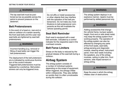 2026 Vauxhall Frontera Owner's Manual | English