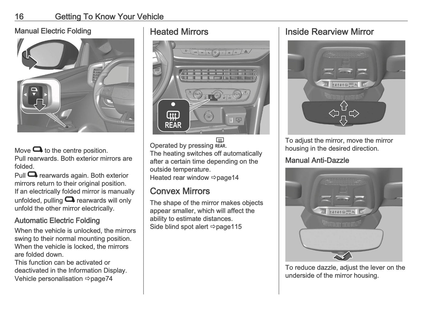 2025-2026 Vauxhall Mokka Owner's Manual | English