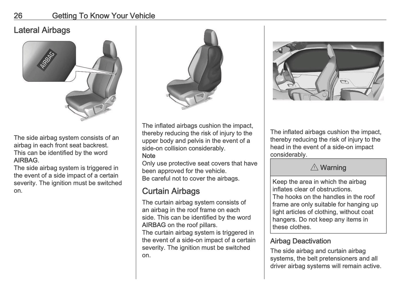 2025-2026 Vauxhall Mokka Owner's Manual | English