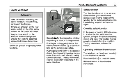 2024-2025 Vauxhall Vivaro Owner's Manual | English