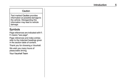 2024-2025 Vauxhall Vivaro Owner's Manual | English
