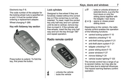 2024-2025 Vauxhall Vivaro Owner's Manual | English
