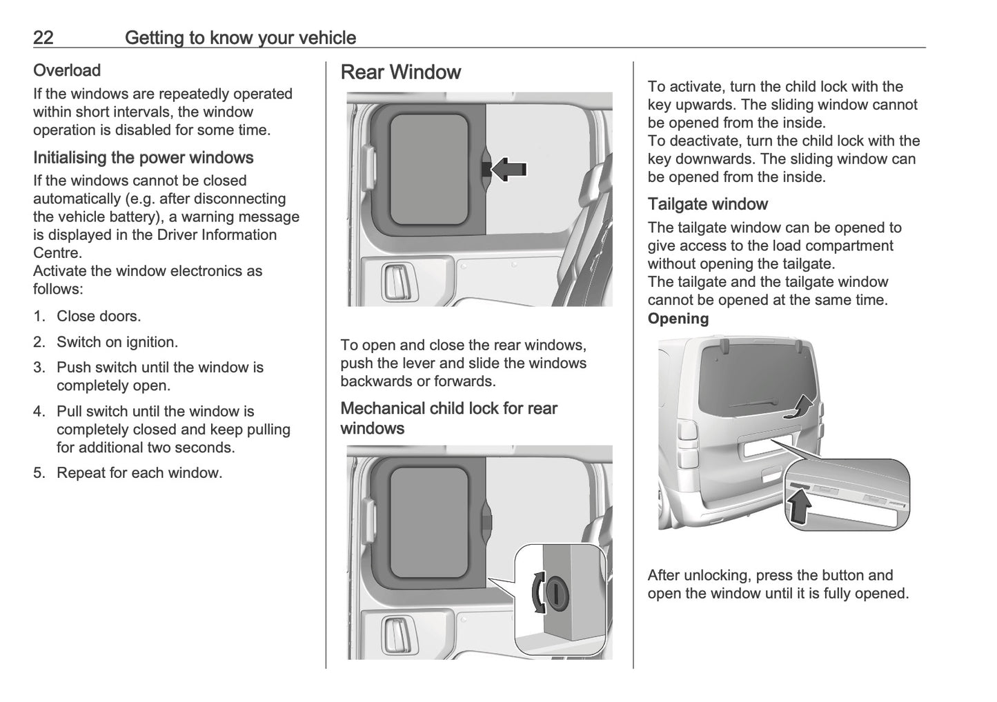 2025-2026 Vauxhall Vivaro Owner's Manual | English