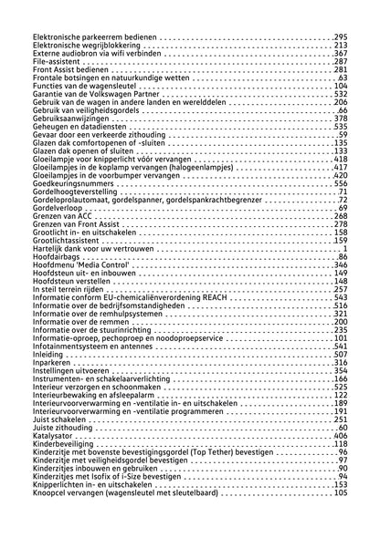 2019-2020 Volkswagen T-Roc Gebruikershandleiding | Nederlands