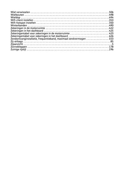 2019-2020 Volkswagen T-Roc Gebruikershandleiding | Nederlands