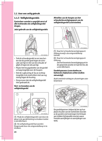 2022-2023 Toyota C-HR Hybrid/C-HR Owner's Manual | Dutch