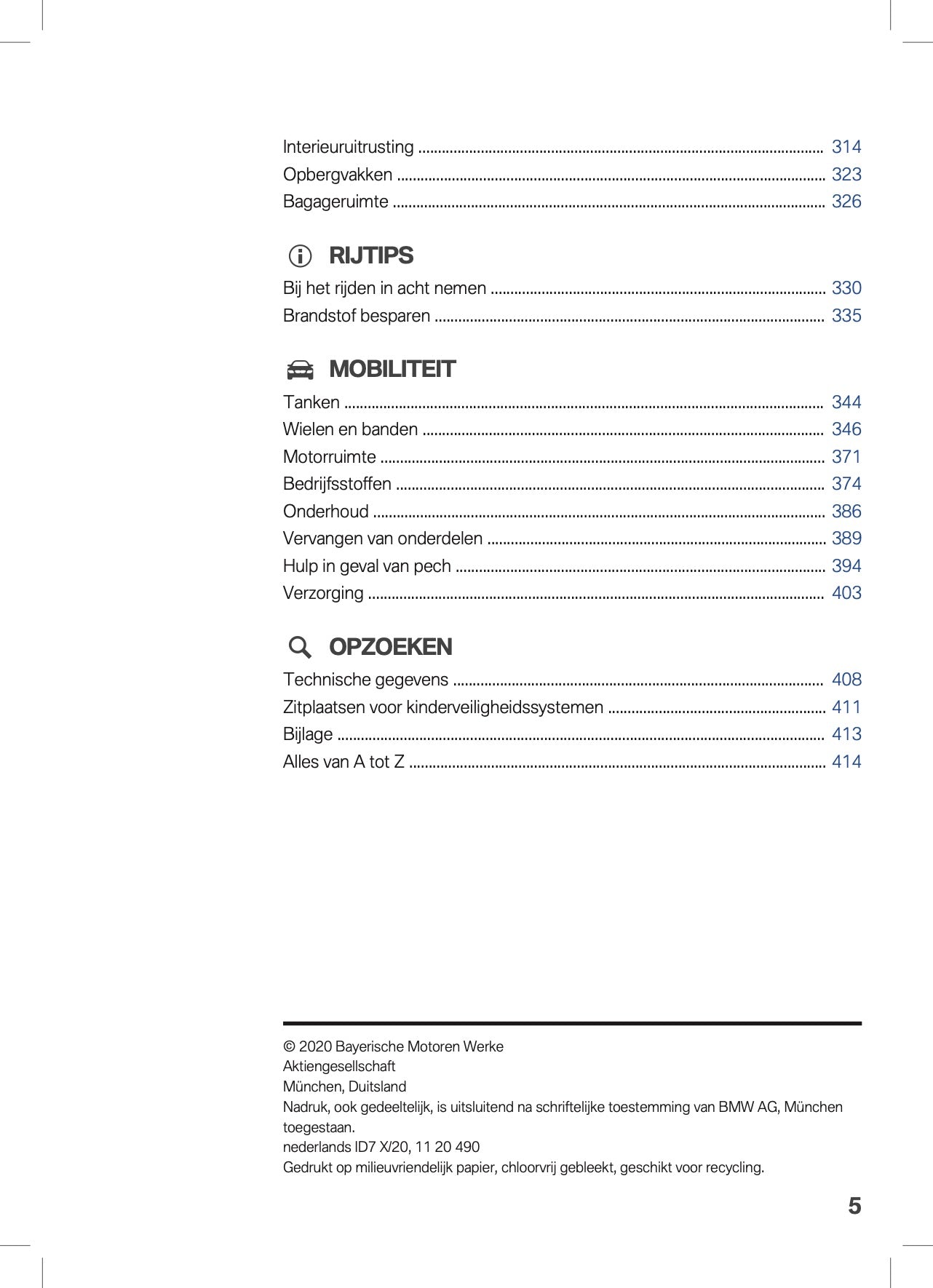 2019-2022 BMW 8-serie Manuel du propriétaire | Néerlandais