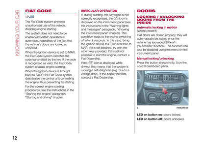 2016-2017 Fiat Tipo 4 Doors Gebruikershandleiding | Engels