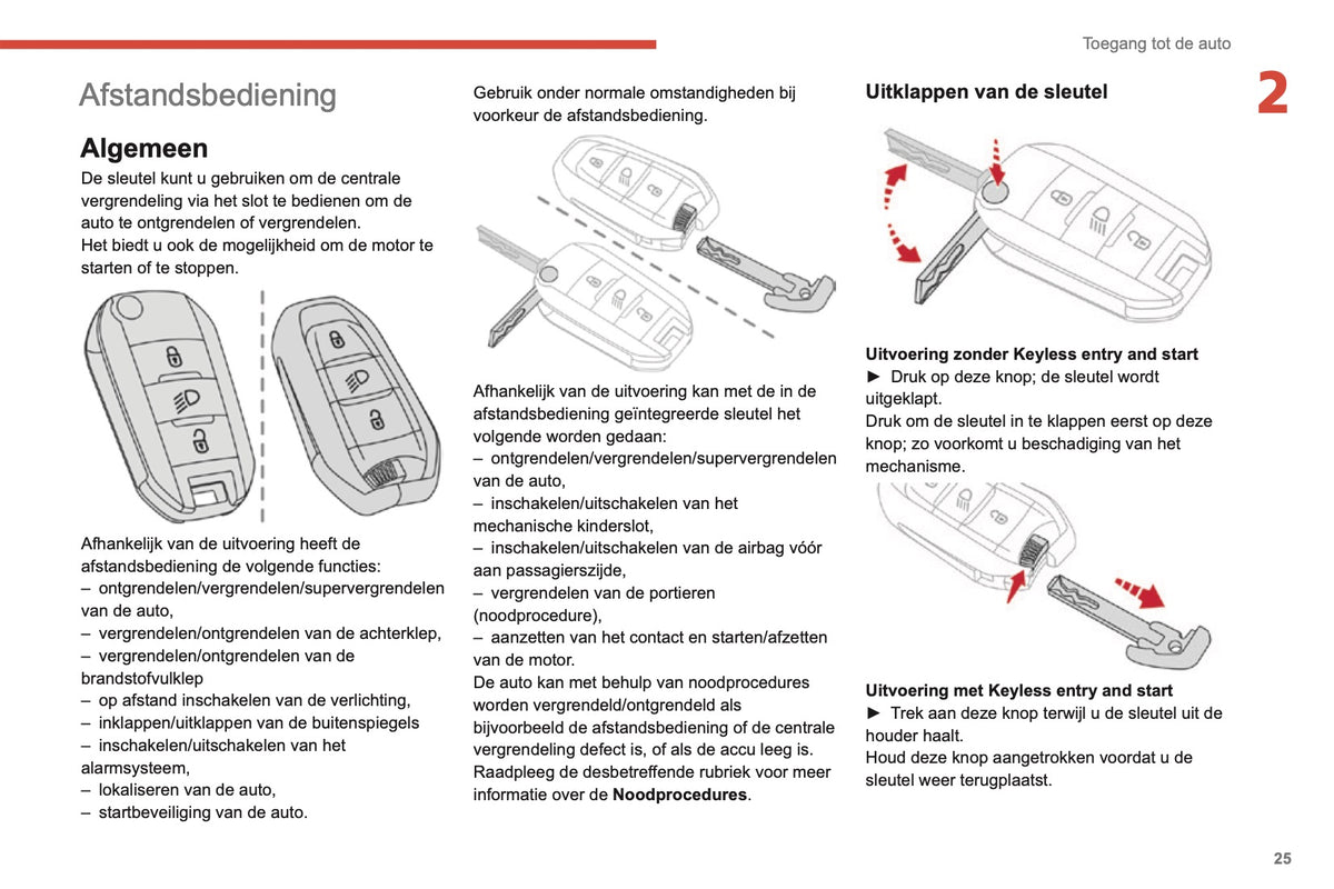 2019-2021 Citroën C3 Aircross Bedienungsanleitung | Niederländisch