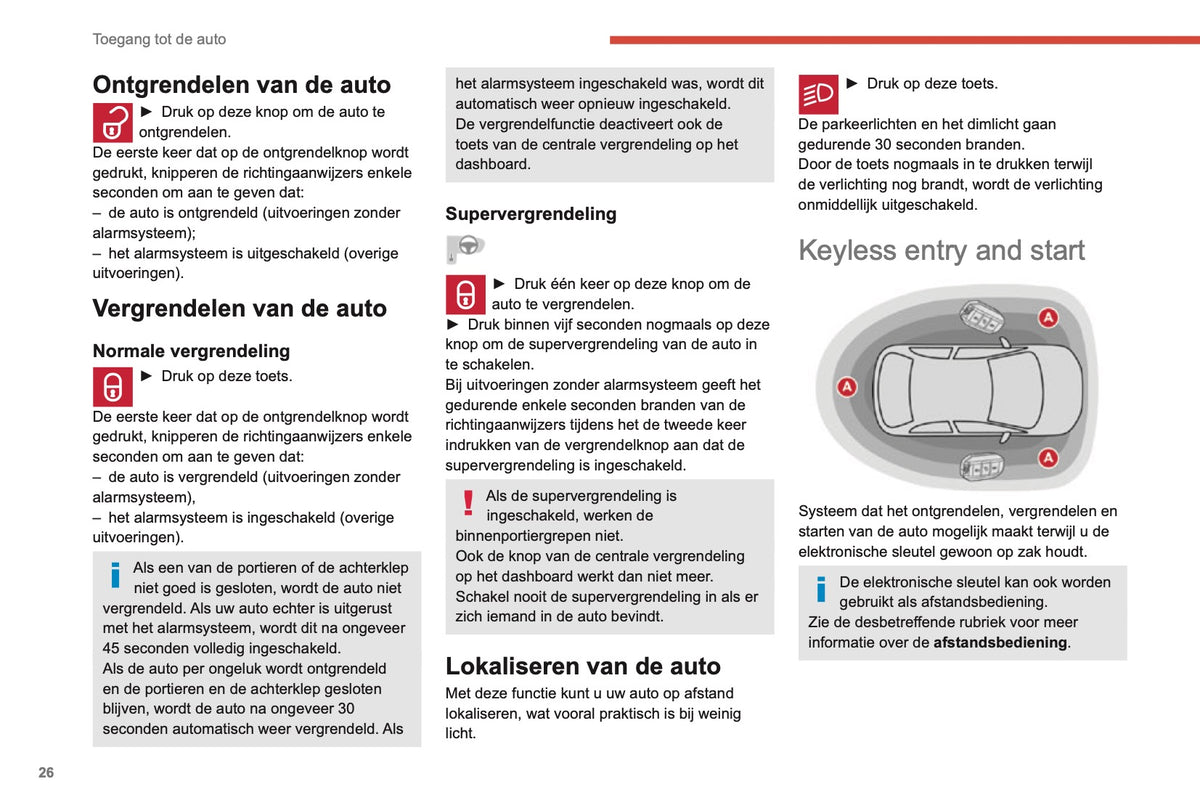 2019-2021 Citroën C3 Aircross Bedienungsanleitung | Niederländisch