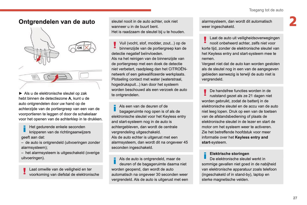 2019-2021 Citroën C3 Aircross Bedienungsanleitung | Niederländisch