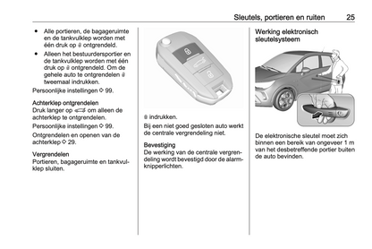2020-2021 Opel Crossland Gebruikershandleiding | Nederlands