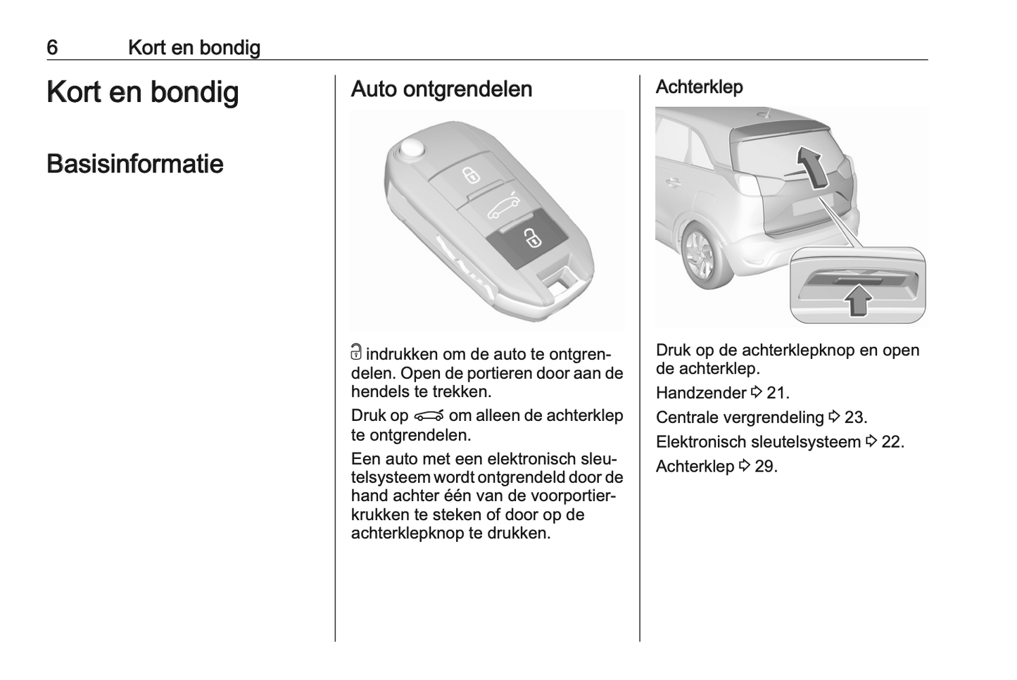 2020-2021 Opel Crossland Gebruikershandleiding | Nederlands