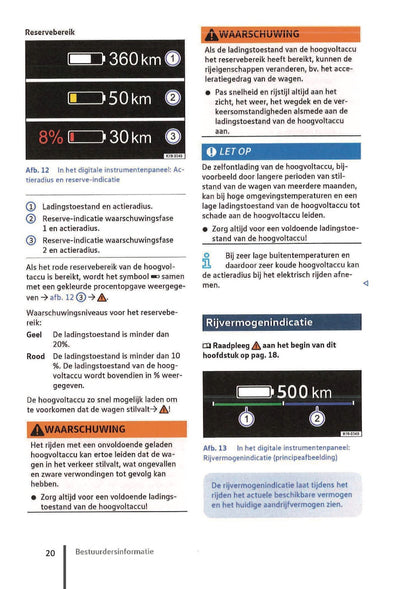 2020-2023 Volkswagen ID.3 Bedienungsanleitung | Niederländisch