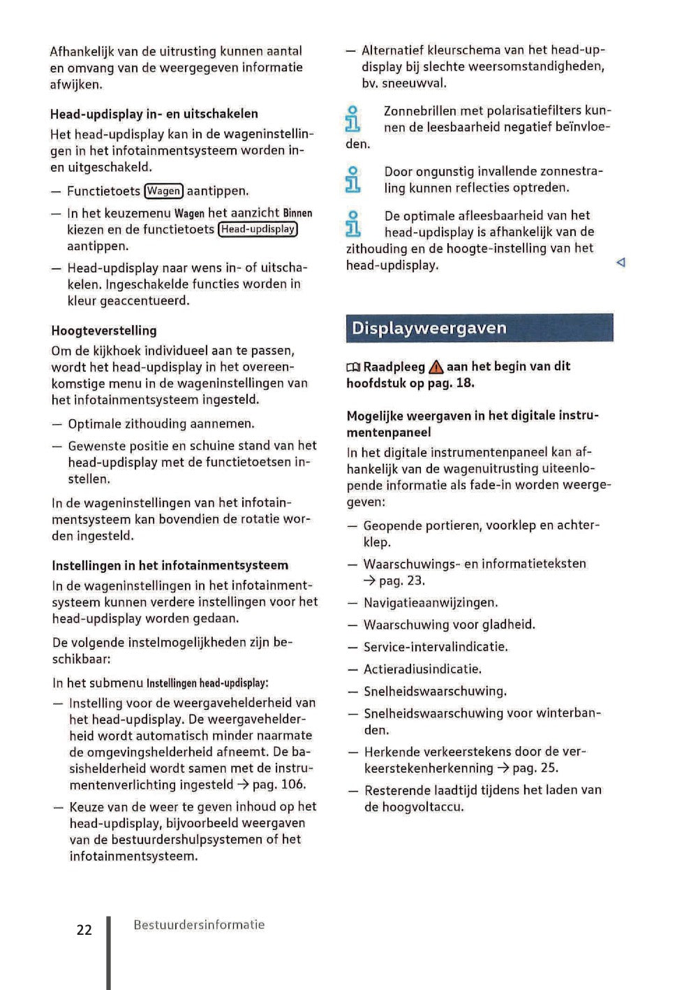 2020-2023 Volkswagen ID.3 Bedienungsanleitung | Niederländisch