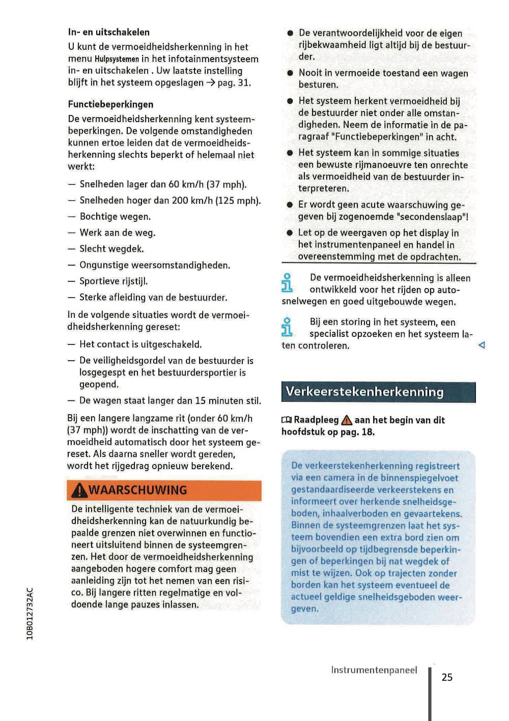 2020-2023 Volkswagen ID.3 Bedienungsanleitung | Niederländisch