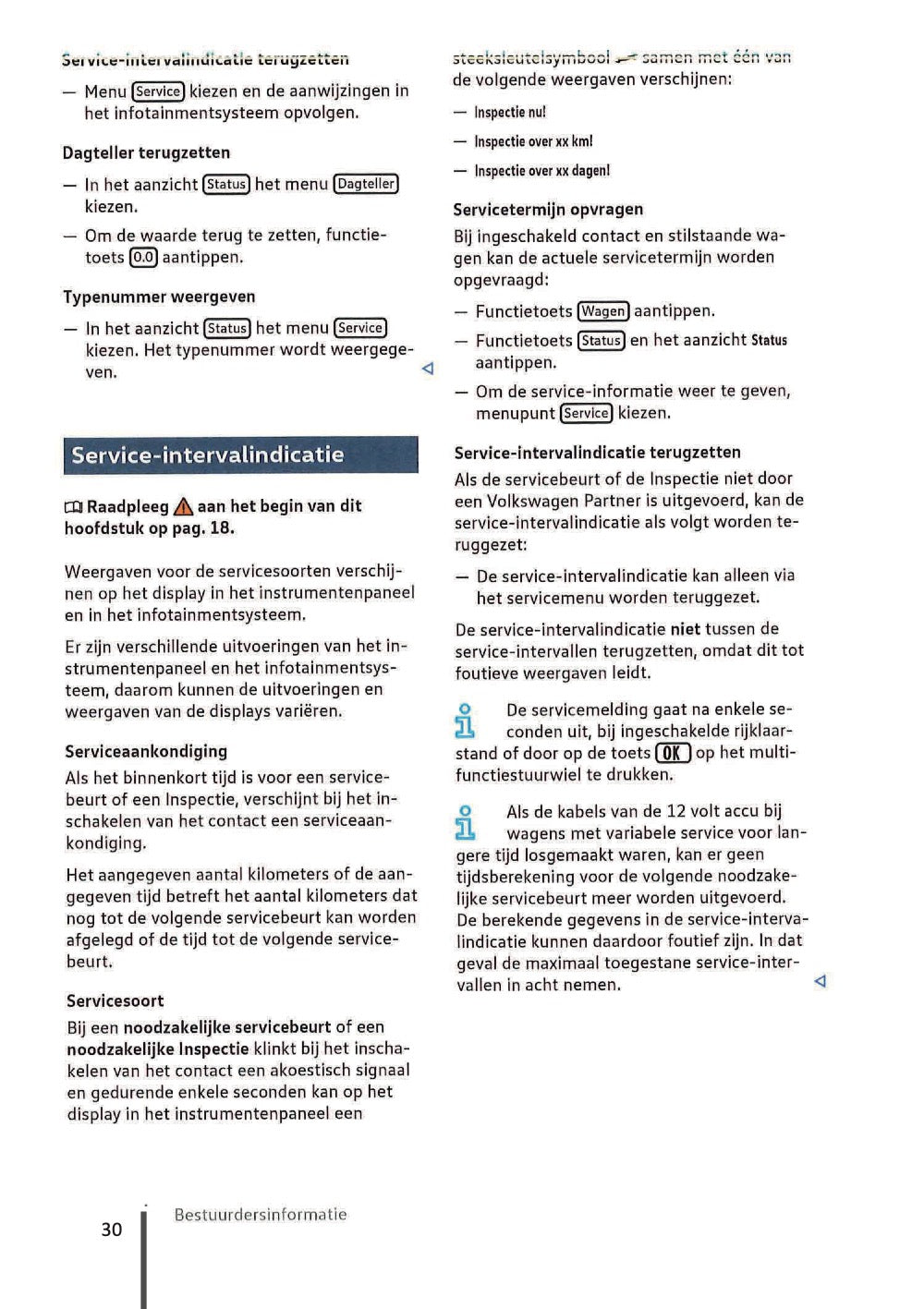 2020-2023 Volkswagen ID.3 Bedienungsanleitung | Niederländisch