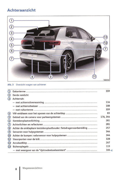 2020-2023 Volkswagen ID.3 Bedienungsanleitung | Niederländisch