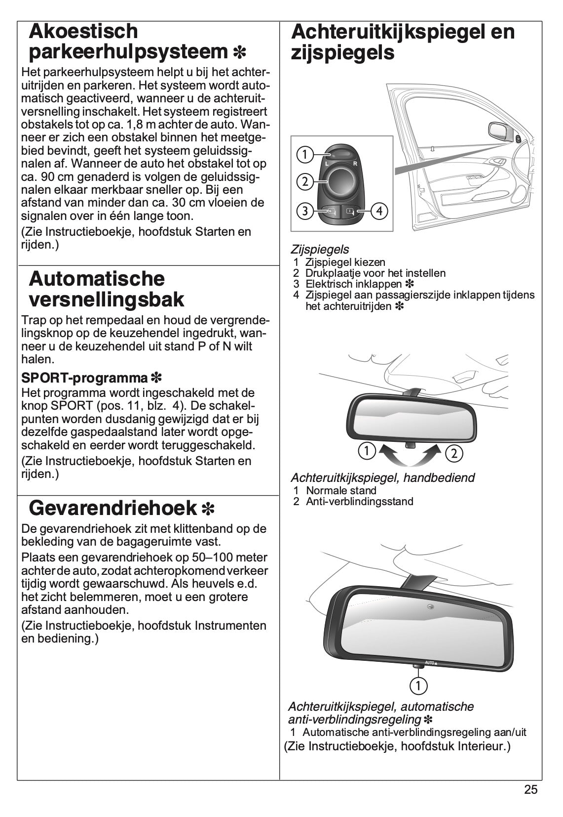 2007 Saab 9-3 Quick Start | Dutch