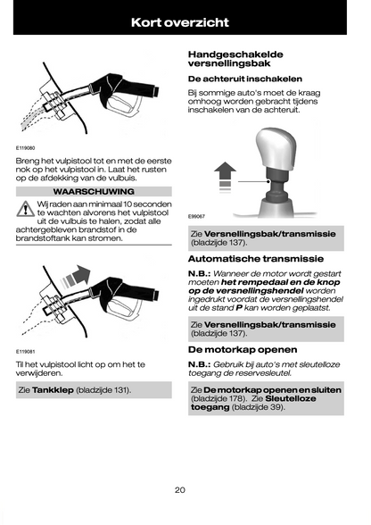 2008-2011 Ford Focus Owner's Manual | Dutch