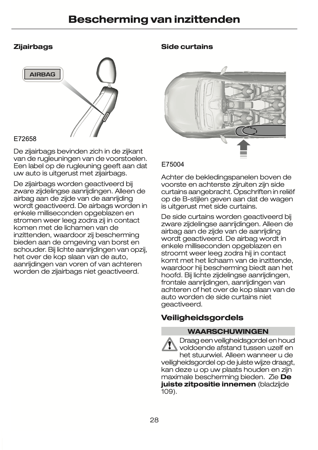 2008-2011 Ford Focus Owner's Manual | Dutch