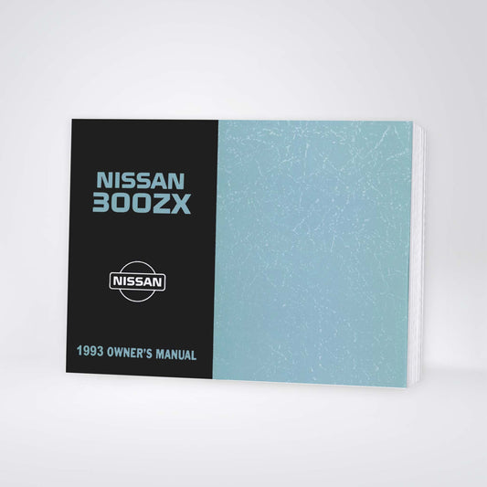 1995 Nissan 300ZX Owner's Manual | English