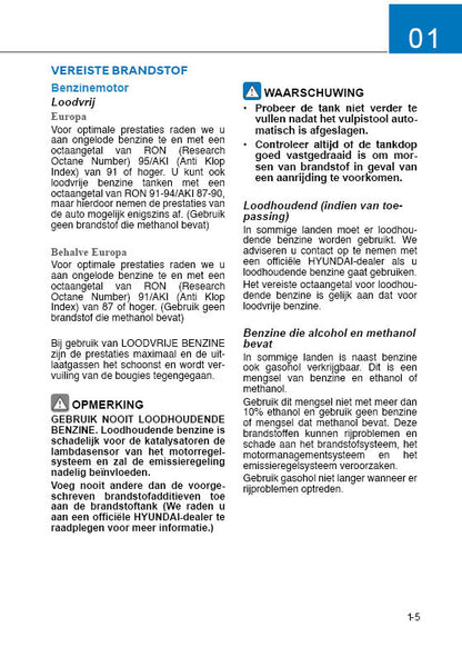 2020 Hyundai i10 Owner's Manual | Dutch