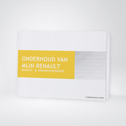 Renault Onderhoudsboekje | Nederlands