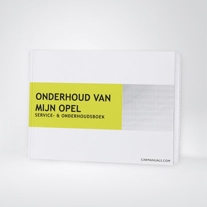 Opel Maintenance Book | Dutch