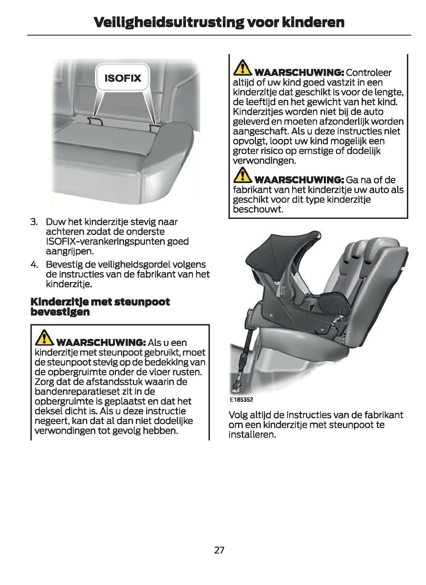 2021-2024 Ford Galaxy/S-Max Owner's Manual | Dutch