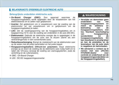 2020 Hyundai Kona Electric Owner's Manual | Dutch