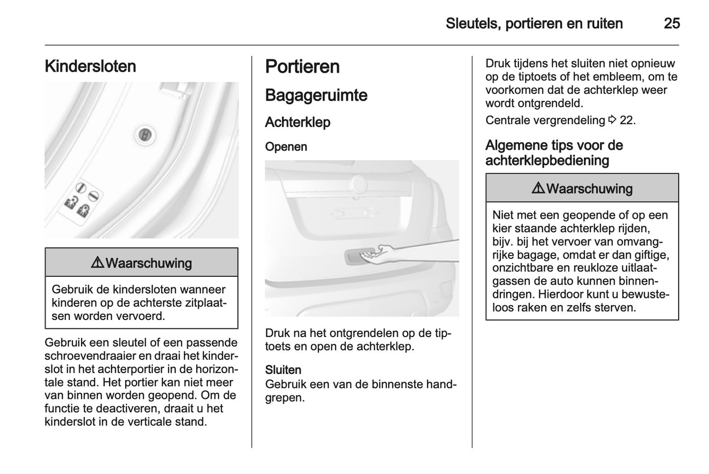 2013 Opel Mokka Owner's Manual | Dutch