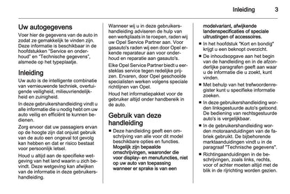 2013 Opel Mokka Owner's Manual | Dutch