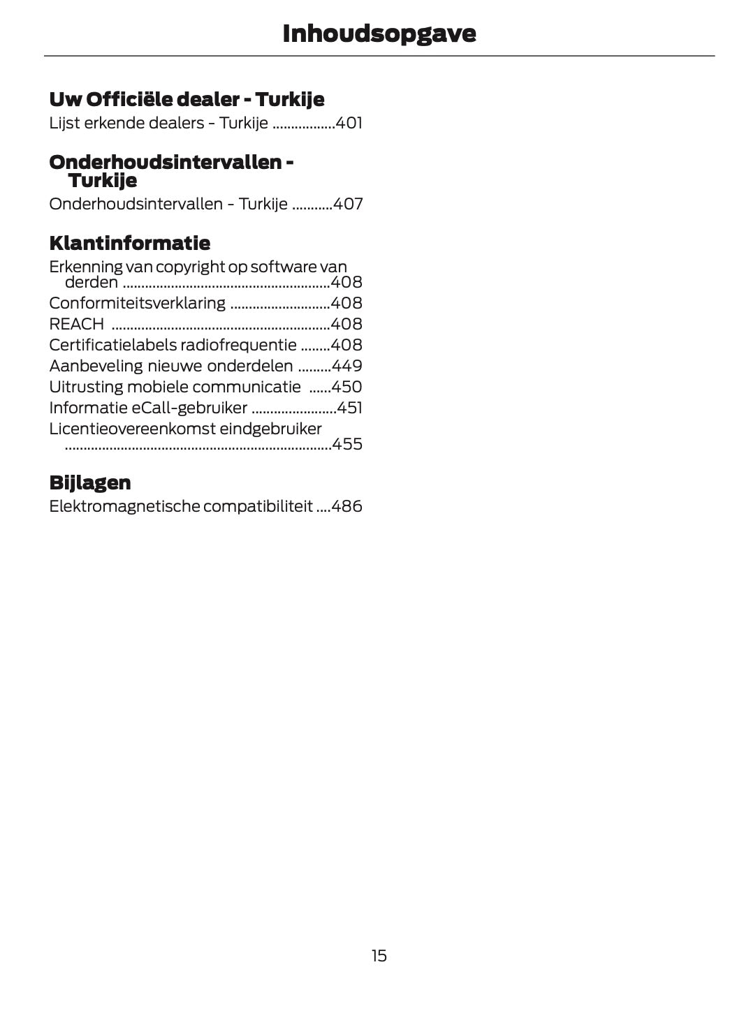 2024 Ford Puma Owner's Manual | Dutch