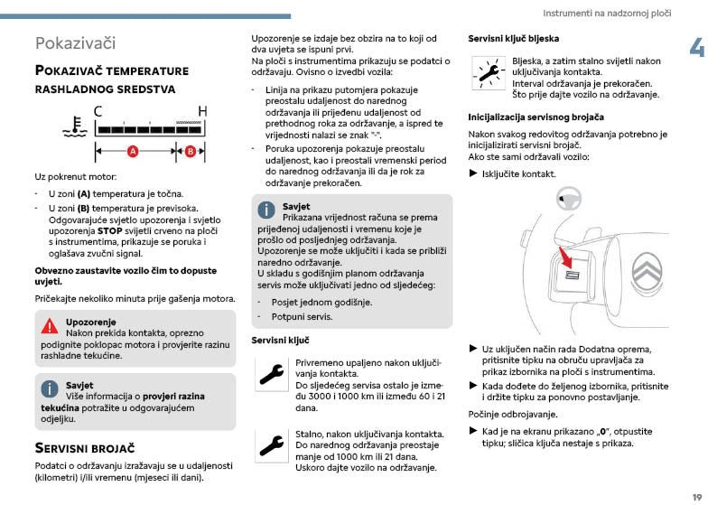 2025 Citroën C3 Owner's Manual | Serbian