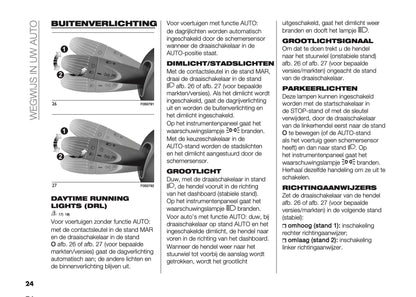 2022-2023 Fiat 500/500 Hybrid Gebruikershandleiding | Nederlands