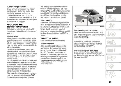 2022-2023 Fiat 500/500 Hybrid Gebruikershandleiding | Nederlands