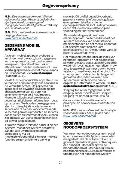 2024 Ford Puma Owner's Manual | Dutch