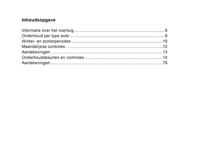 Opel Maintenance Book | Dutch