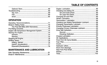 2010 Harley Davidson Dyna Owner's Manual | English