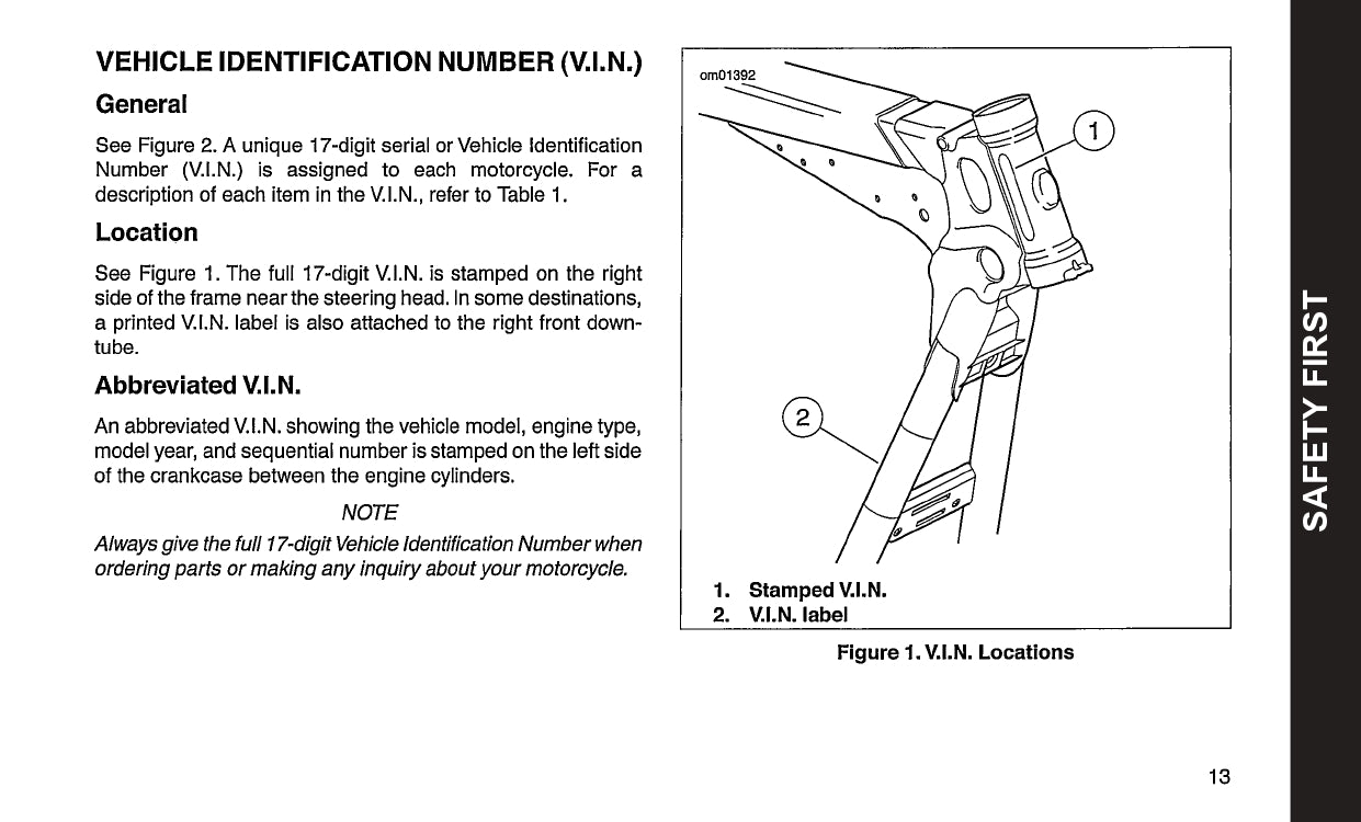 2010 Harley Davidson Dyna Owner's Manual | English