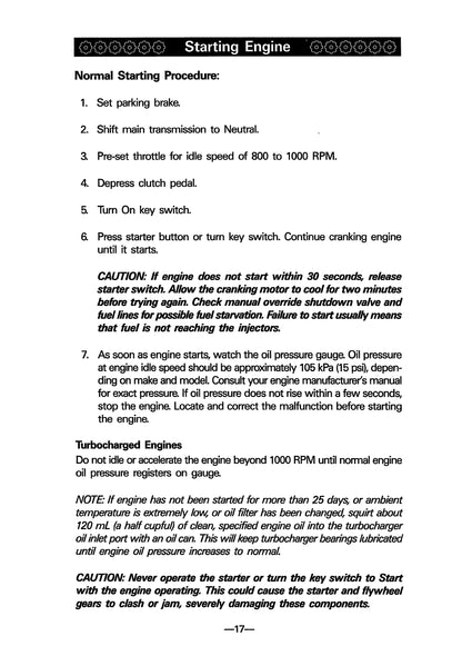 1980-1989 Kenworth Owner's Manual | English