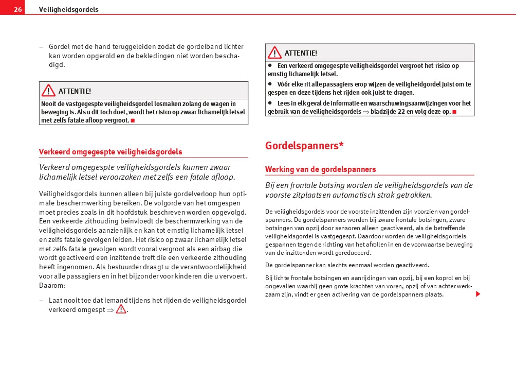 2009-2010 Seat Ibiza SC Owner's Manual | Dutch