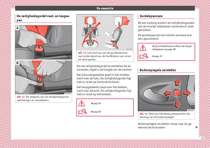 2016-2017 Seat Ibiza Owner's Manual | Dutch