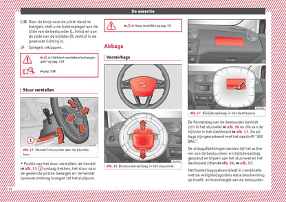 2016-2017 Seat Ibiza Owner's Manual | Dutch