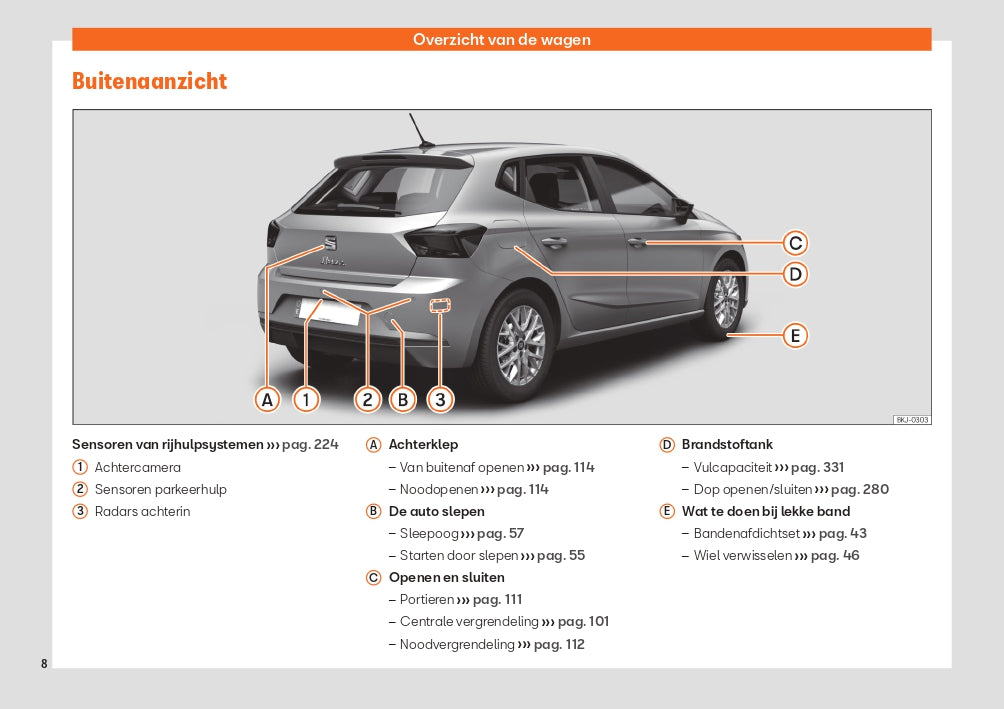 2022 Seat Ibiza Gebruikershandleiding | Nederlands